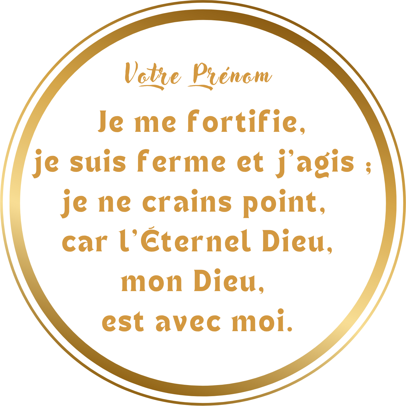 pochette pour Bible d’étude personnalisée