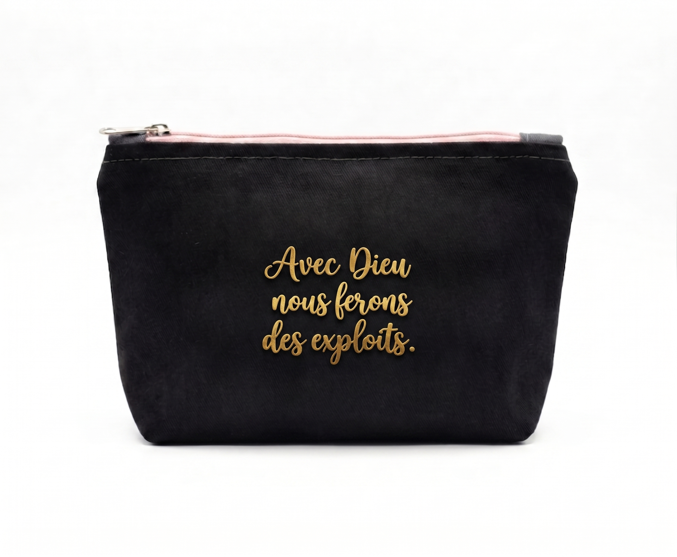 Duo de pochette & porte-clé personnalisés