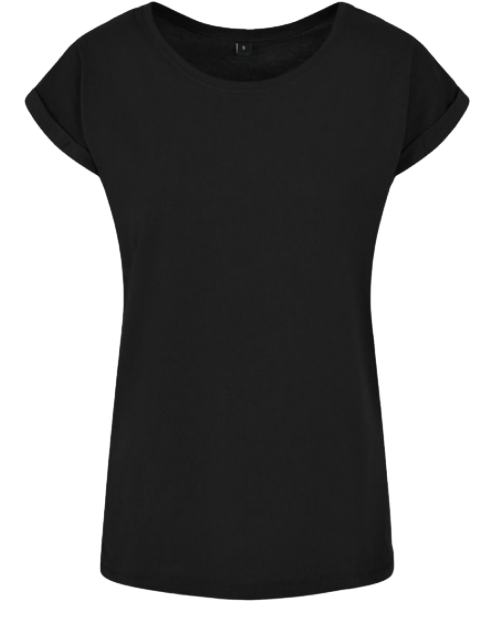 T shirt femme personnalisé noir 