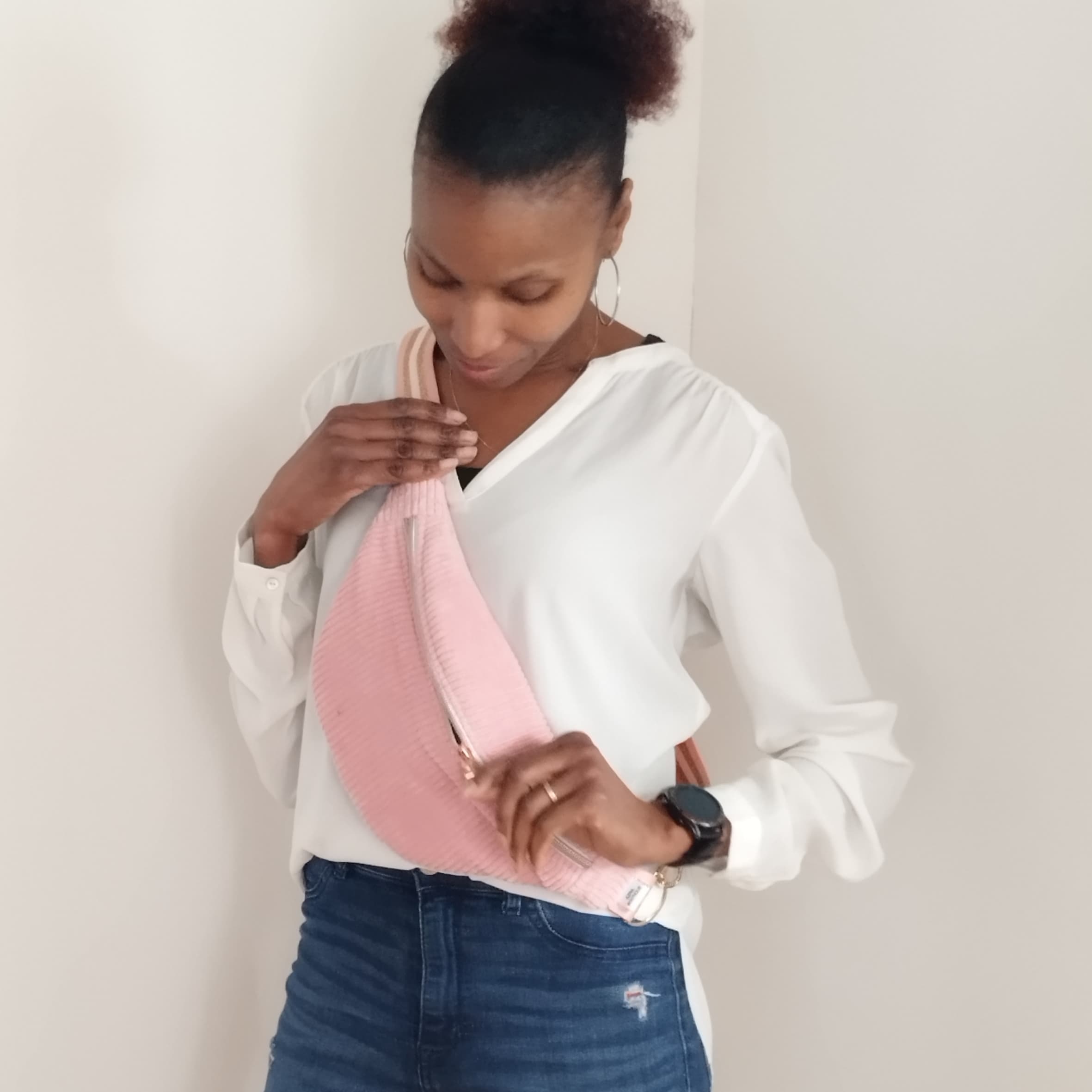 Sac banane personnalisé avec bandoulière, tendance et unique