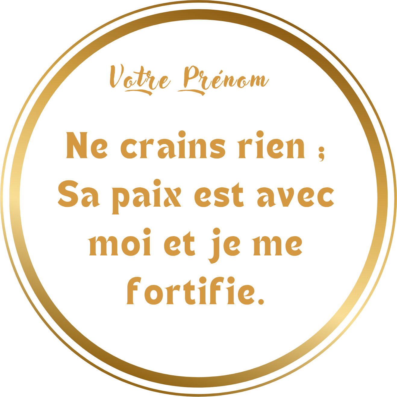 pochette pour Bible d’étude personnalisée
