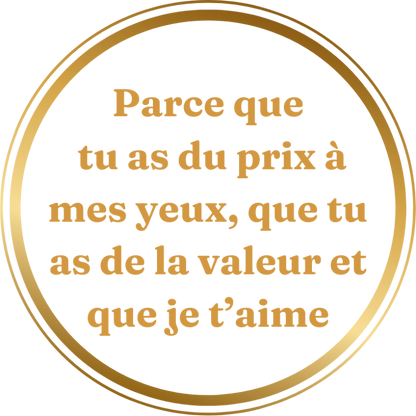 Option de personnalisation Jôra en lettres d&