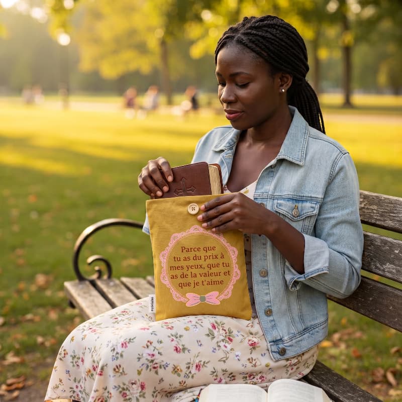 Écrin personnalisé pour Bible