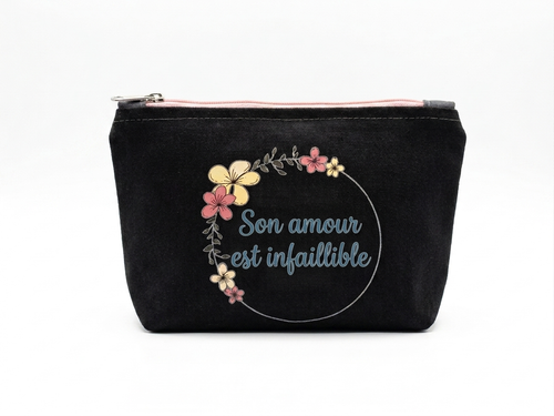 Duo de pochette & porte-clé personnalisés