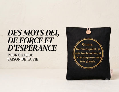 Ecrin pour Bible personnalisée:  Collection Ne crains rien