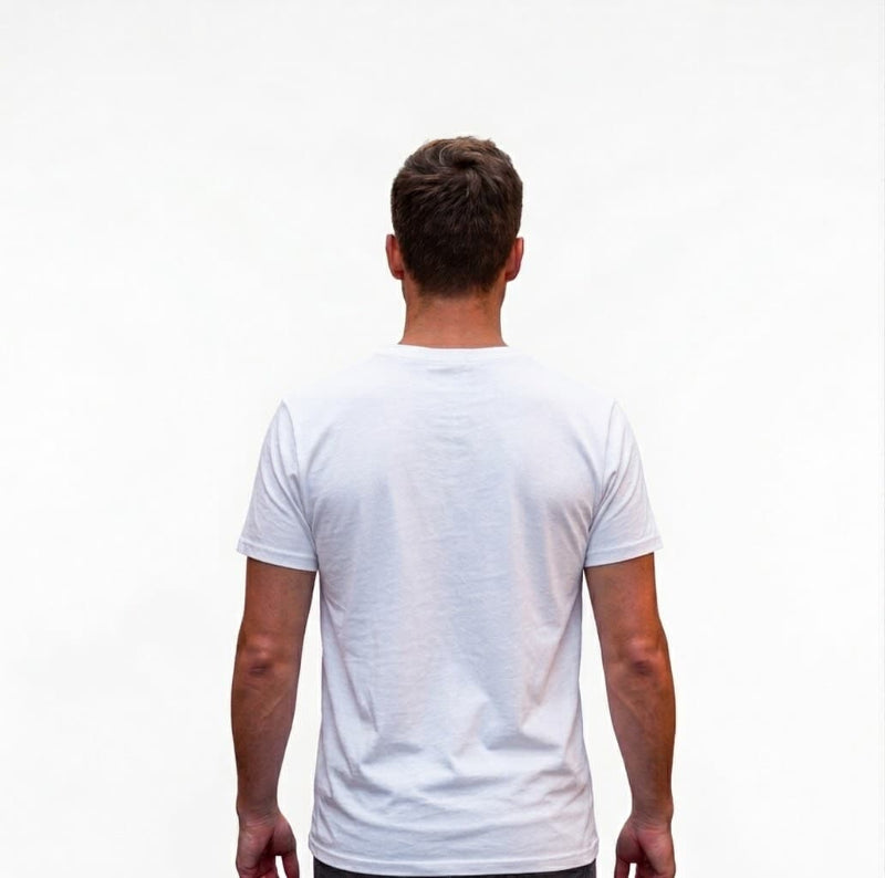 T-shirt à personnaliser avec le design au dos mixte
